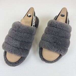 UGG Fluffy Yeah Sheepskin Slides S/N 1095119
